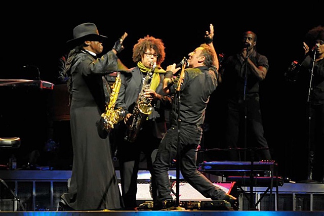 clarence clemons, jake clemons, bruce springsteen