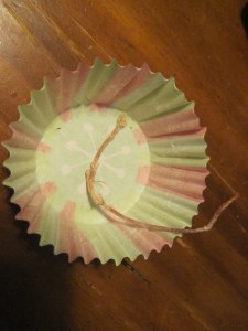 pine cone firestarters in muffin cups